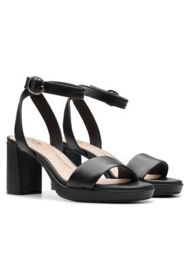 Clarks Sandały AmbyrLyn Bay 26177005 Czarny