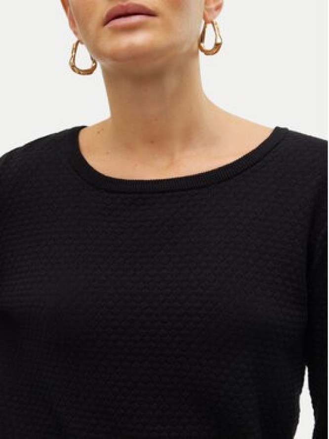Vero Moda Sweter Care 10136644 Czarny Regular Fit