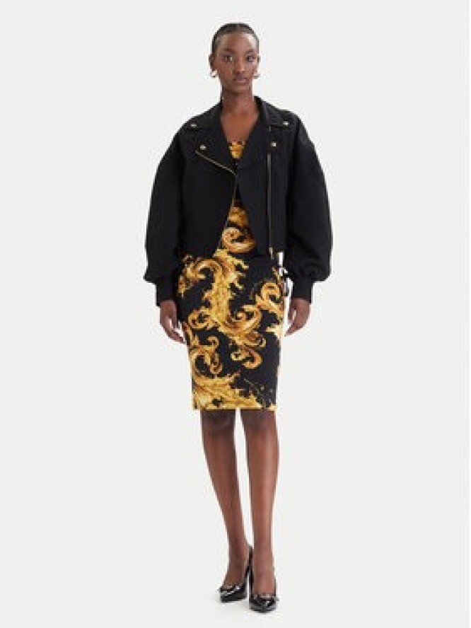 Versace Jeans Couture Kurtka przejściowa 80HAS410 N0432 Czarny Loose Fit