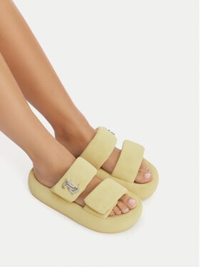 Juicy Couture Klapki CEO-WSS21515-06 Żółty