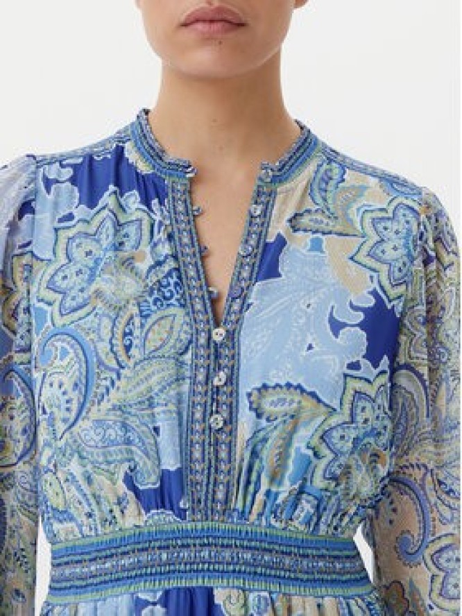 Hale Bob Sukienka letnia 4YDD630L Niebieski Regular Fit