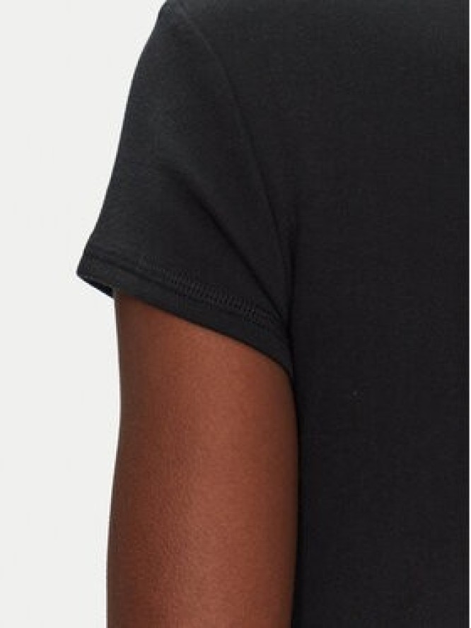 Converse Sukienka codzienna 10027393-A02 Czarny Regular Fit