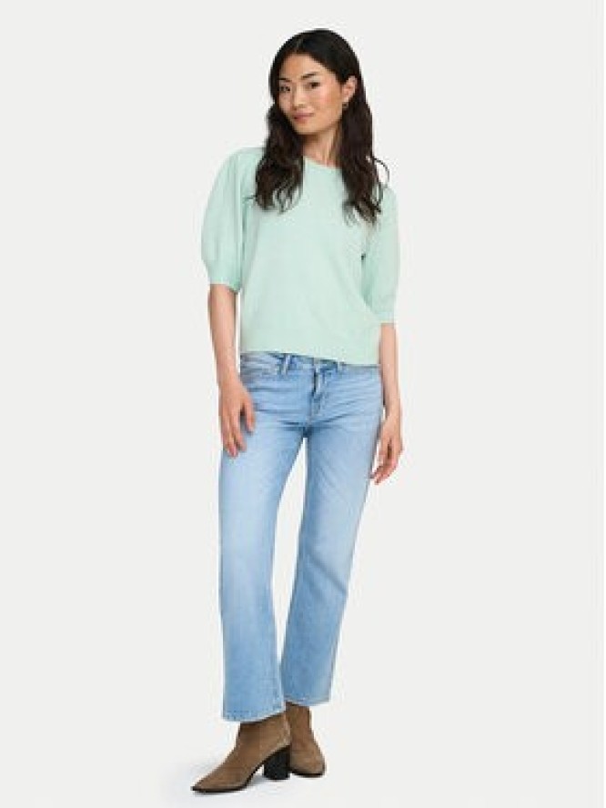 ONLY Sweter Rica 15318551 Zielony Regular Fit
