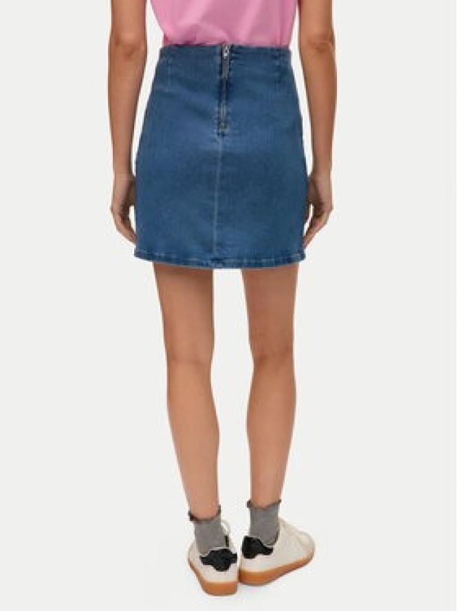 Vero Moda Spódnica jeansowa Nelly 10311322 Niebieski Regular Fit