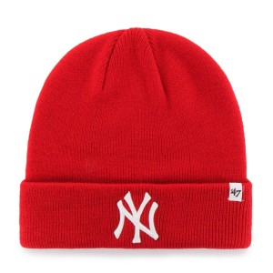 Brand `47 czapka zimowa New York Yankees B-RKN17ACE-RDA czerwony OSFM