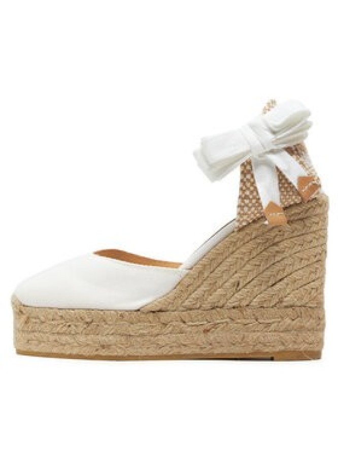 Castañer Espadryle Carina/8Ed/001 020961 Biały