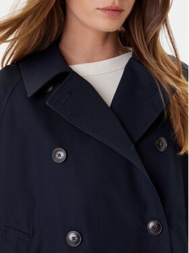 Tommy Hilfiger Trencz WW0WW45618 Granatowy Regular Fit