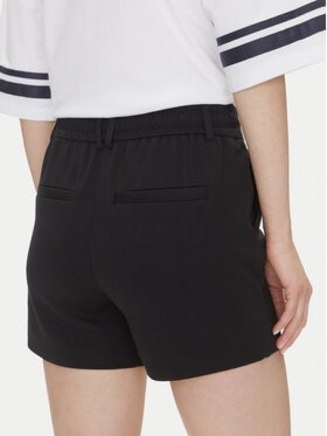 ONLY Szorty materiałowe Poptrash 15127107 Czarny Regular Fit