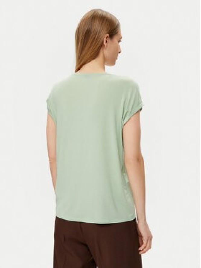 Vero Moda T-Shirt Ava 10284468 Zielony Regular Fit