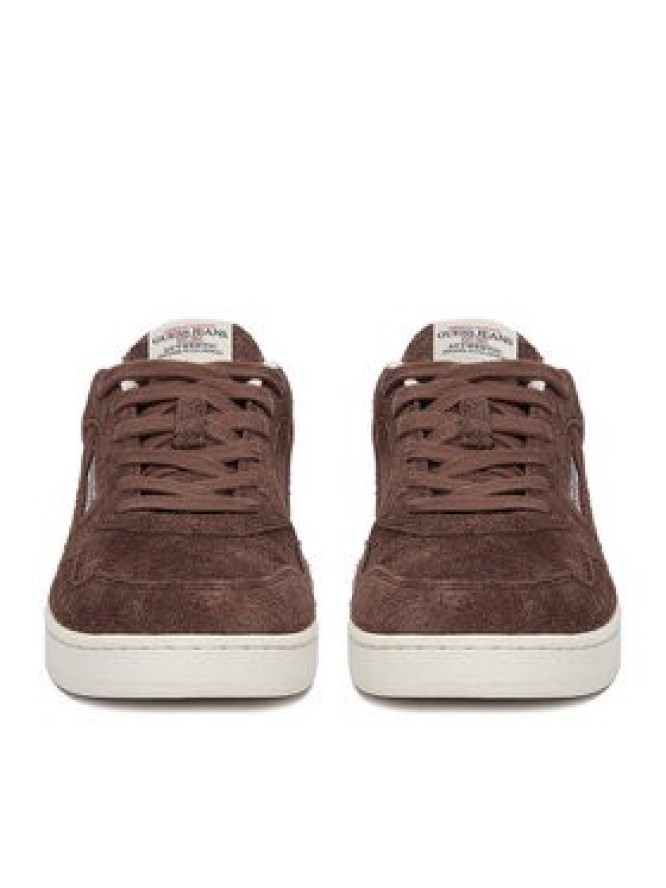 Guess Jeans Sneakersy EO-XL250041 Brązowy ciemny