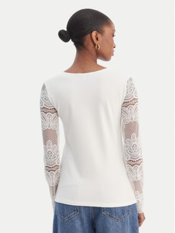 Morgan Bluzka 261-TCLARA Biały Regular Fit