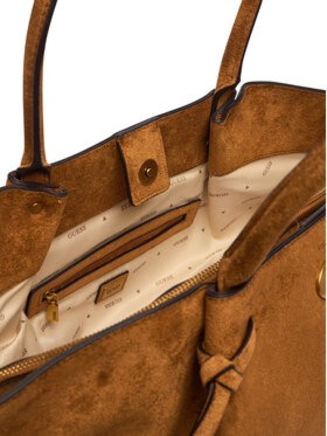 Guess Torebka Allegra HWSG22 37230 Brązowy jasny
