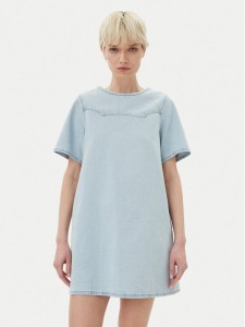 Levi's® Sukienka jeansowa 001WD-0000 Błękitny Regular Fit