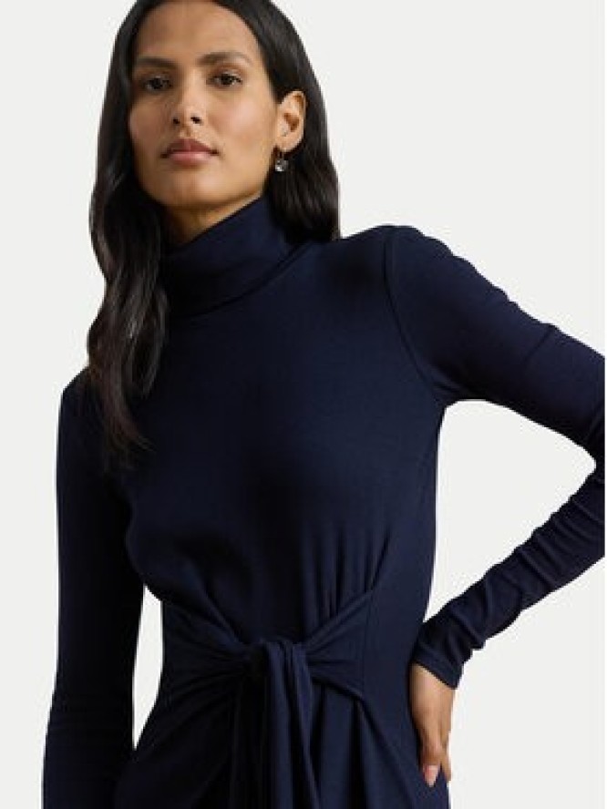 LAUREN RALPH LAUREN Sukienka dzianinowa 200980028001 Granatowy Slim Fit