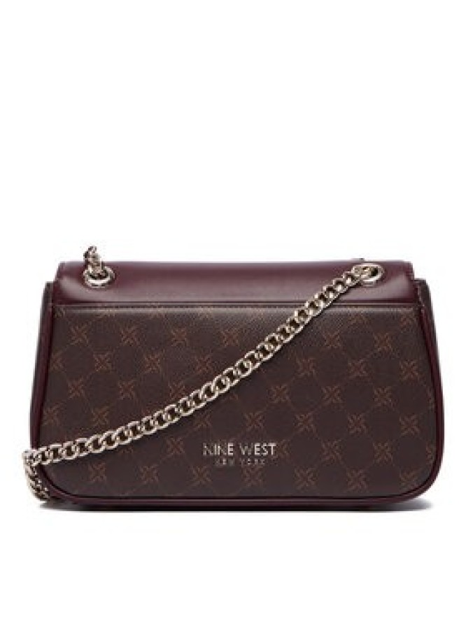 Nine West Torebka CEO-GOLDEN THREAD-LDA9338 Bordowy