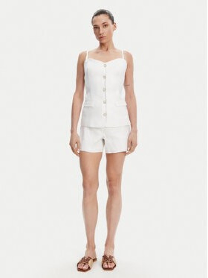 Guess Top W5GH0L WH5L2 Biały Regular Fit