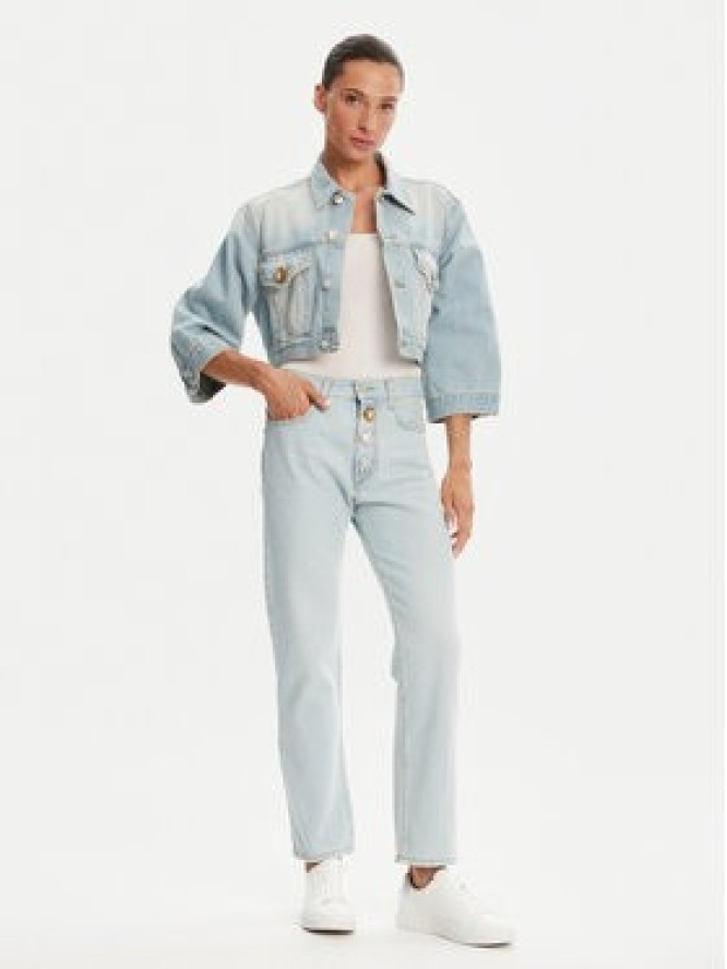 ViCOLO Jeansy DD5213 Błękitny Relaxed Fit