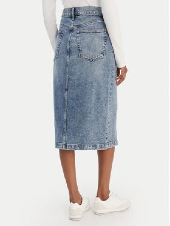 Calvin Klein Jeans Spódnica jeansowa LV047E710G Niebieski Regular Fit