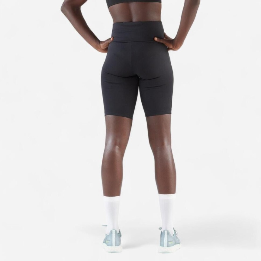 Legginsy do biegania krótkie damskie Kiprun Run 500 Comfort