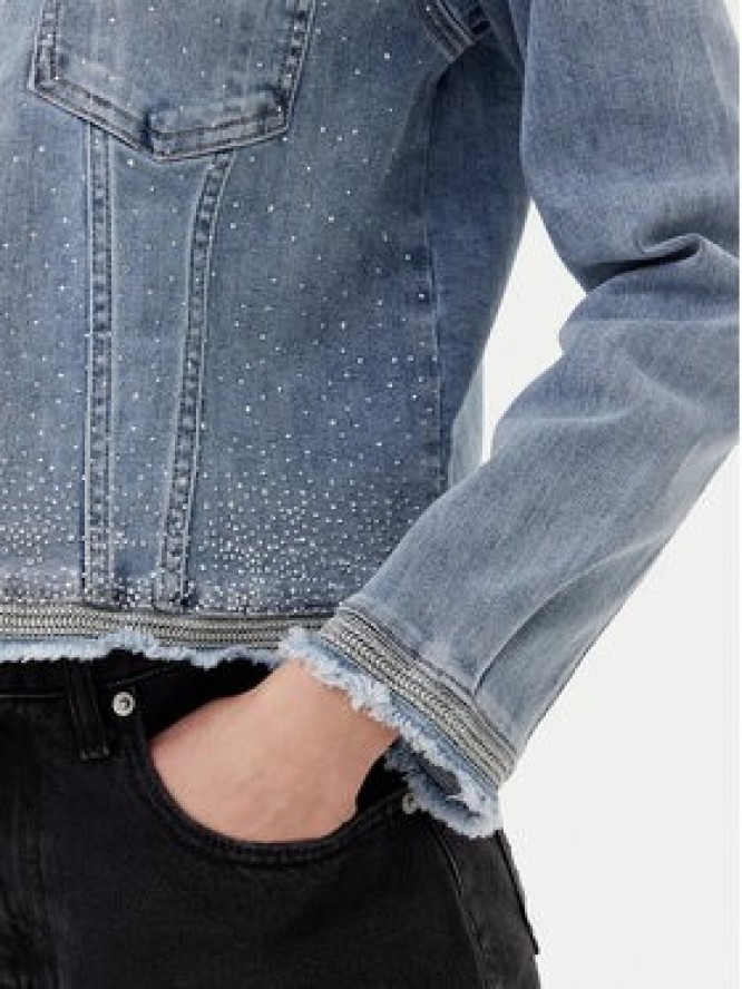 Joseph Ribkoff Kurtka jeansowa 251953 Niebieski Regular Fit