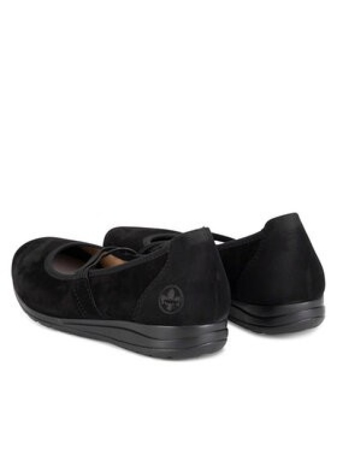 Rieker Baleriny L9369-00 Czarny