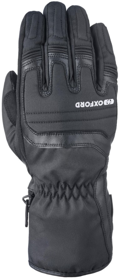 OXFORD Spartan WP WS Damskie rękawice motocyklowe wodoodporne Czarny M