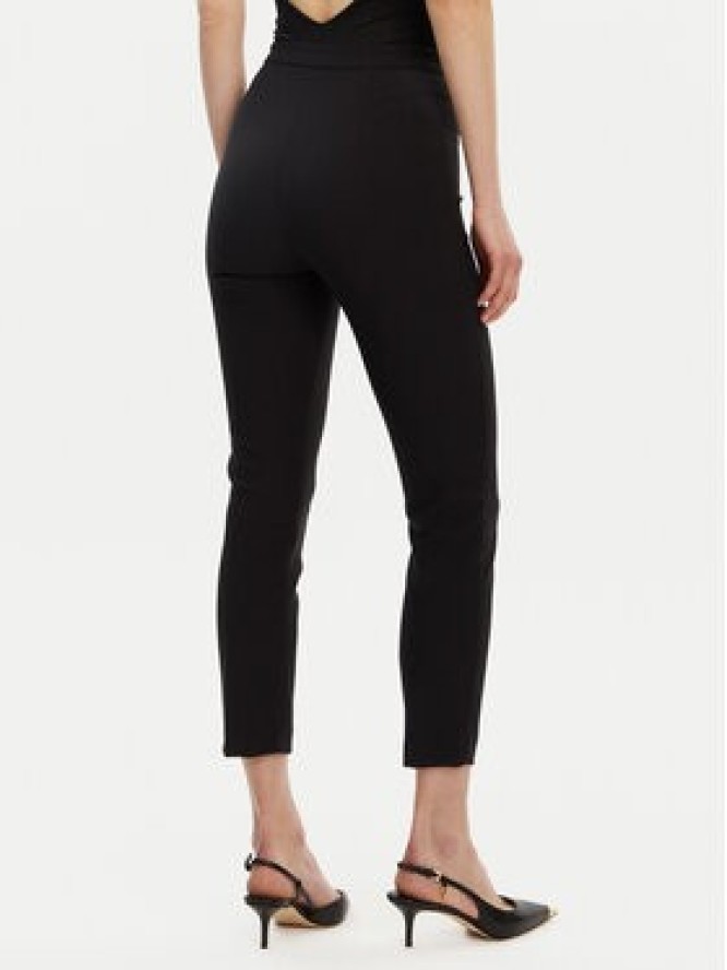 Elisabetta Franchi Spodnie materiałowe PA-077-51E2-V320 Czarny Regular Fit