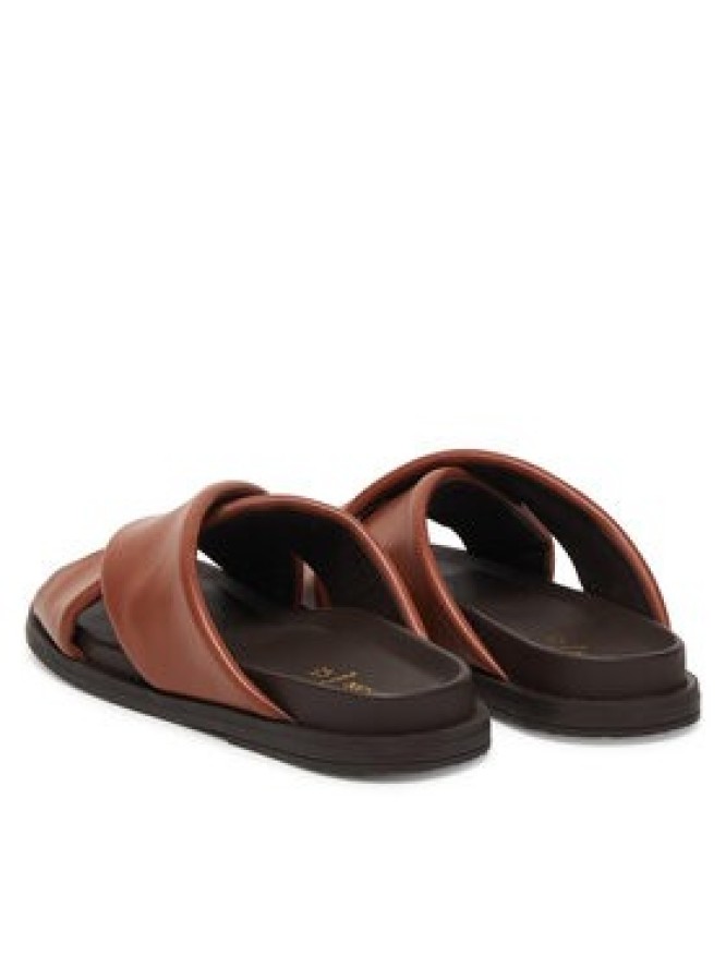 Geox Klapki D Adelash D55YWB 000TU C6014 Brązowy