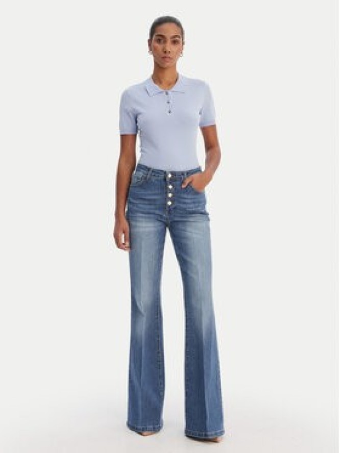 Fracomina Jeansy FR26SVA013D40902 Niebieski Bootcut Fit