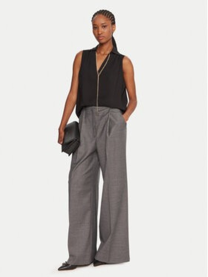 Rinascimento Bluzka CFC0125726003 Czarny Regular Fit