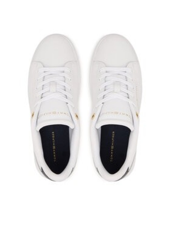 Tommy Hilfiger Sneakersy Th Chic Sneaker FW0FW09105 Biały