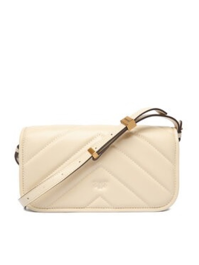 PINKO Torebka Love Box Baguette Al 25-26 PLTT 105083 A2W2 Écru