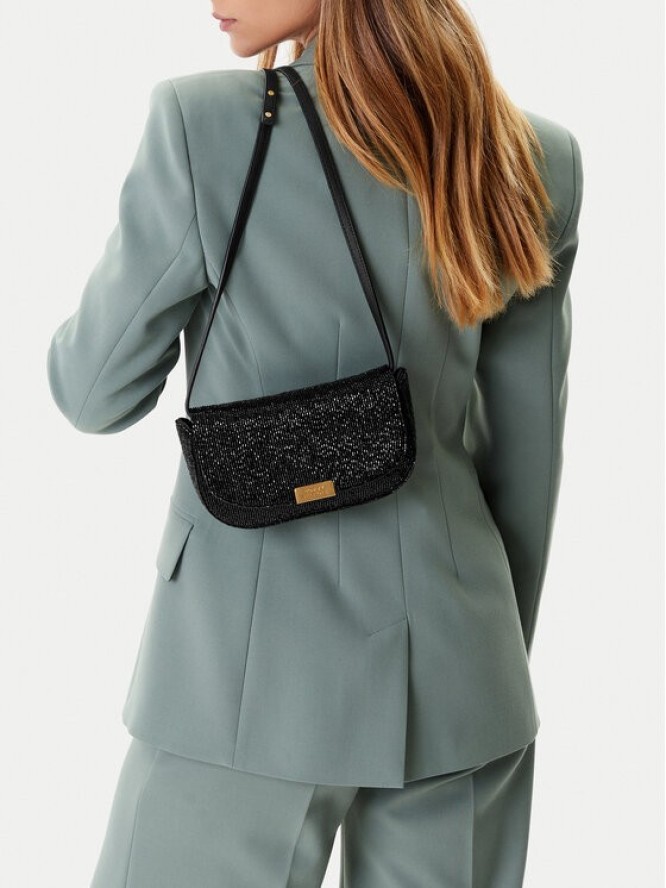 Tommy Hilfiger Torebka Party Le Mini Crossover Beaded AW0AW17940 Czarny