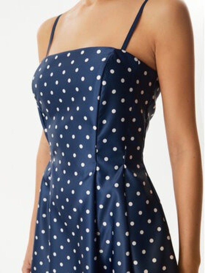 Rinascimento Sukienka koktajlowa CFC0129296003 Niebieski Regular Fit