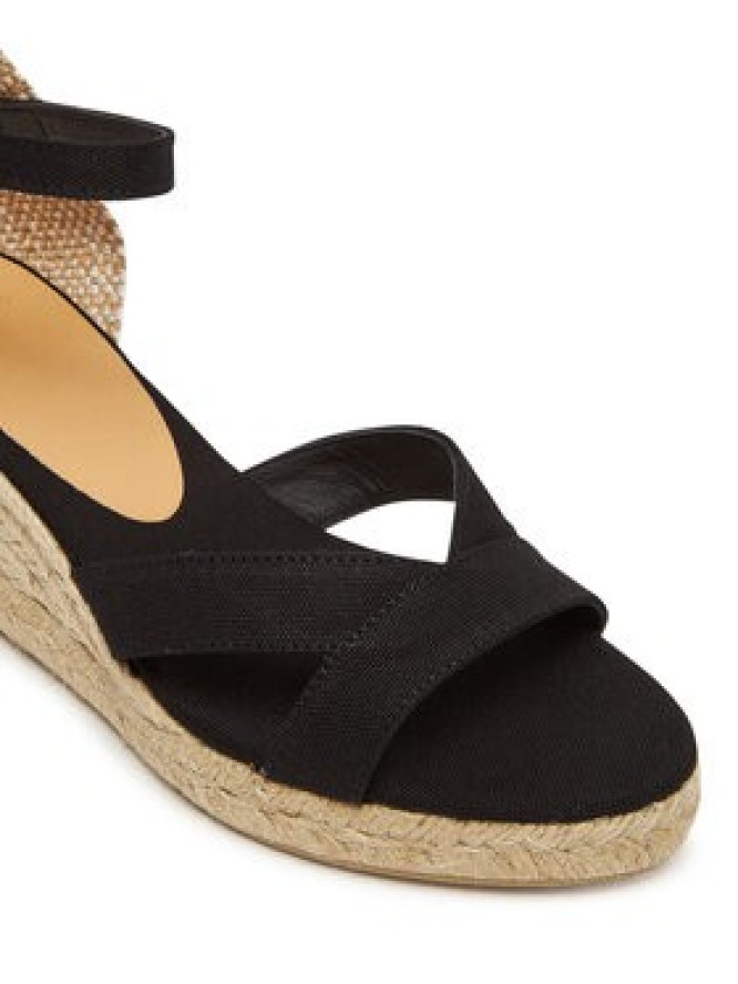 Castañer Espadryle Bruna/6/001 025533 Czarny