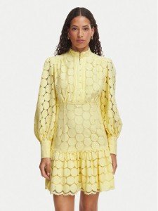 Bardot Sukienka koktajlowa Remy 58421DB7 Żółty jasny Regular Fit