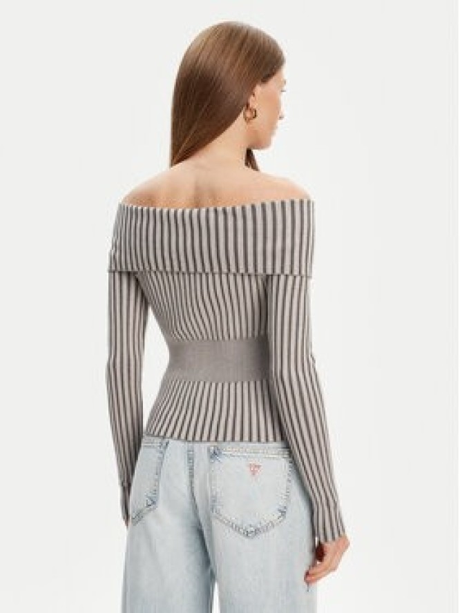 Guess Sweter W5YR03 Z30I2 Szary Slim Fit