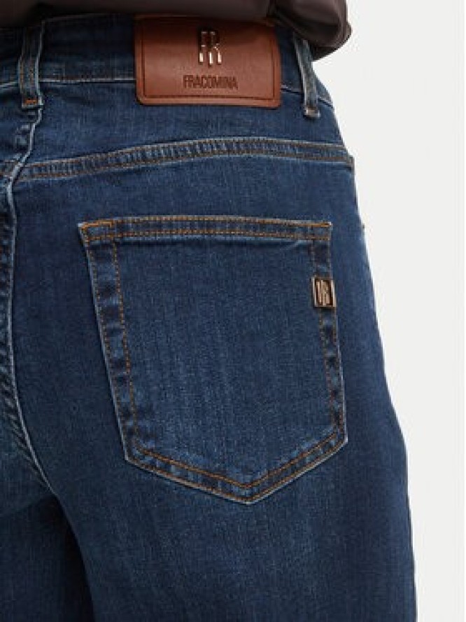 Fracomina Jeansy FP26WV3015D46001 Granatowy Flared Leg
