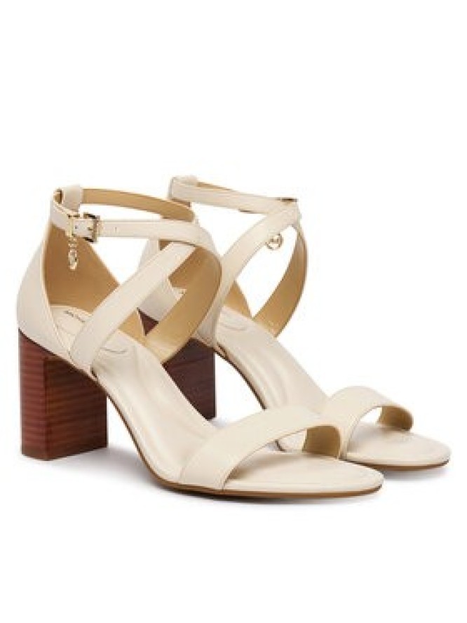 MICHAEL Michael Kors Sandały Alexa Block 40S6AXMS1L Écru