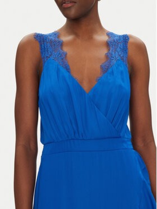 Morgan Sukienka koktajlowa 251-RORLA M Niebieski Regular Fit