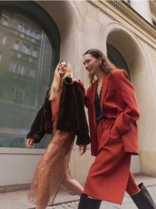 Szorty z kantem - miedziany