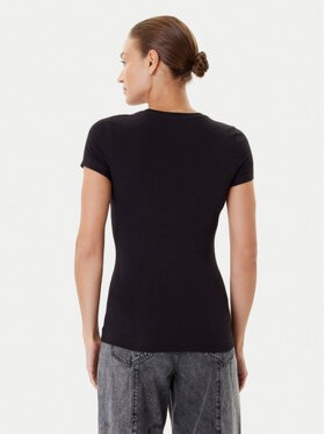 Guess T-Shirt W5YI16 J1314 Czarny Regular Fit
