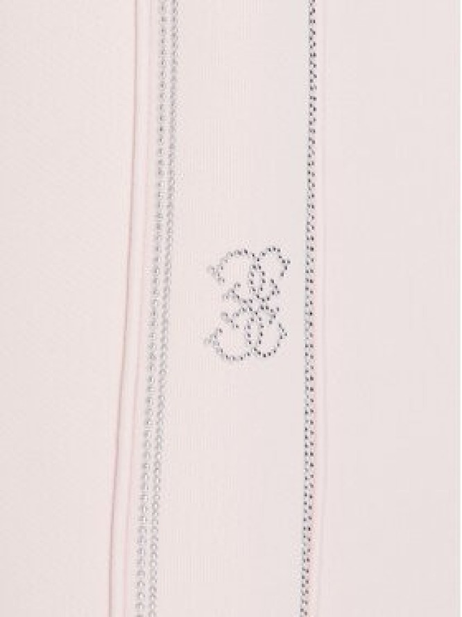 Guess Spodnie dresowe V5BB12 KCX22 Różowy Wide Leg