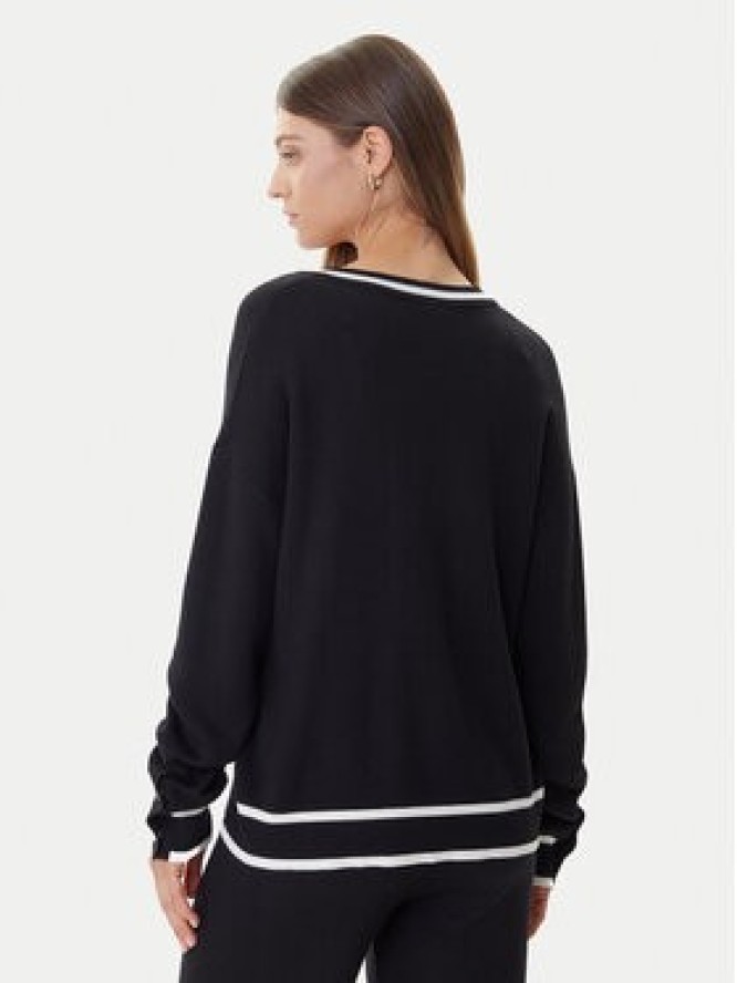 Liu Jo Sport Sweter TF5229 MS59L Czarny Regular Fit