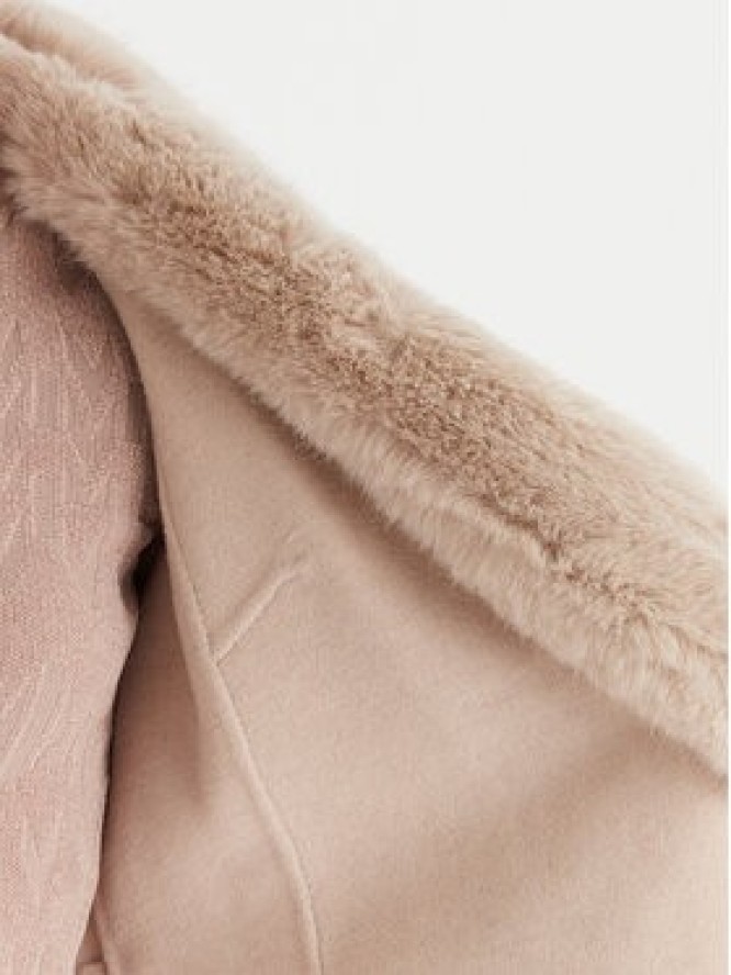 Marciano Guess Płaszcz wełniany 5BGL46 7125A Beżowy Regular Fit