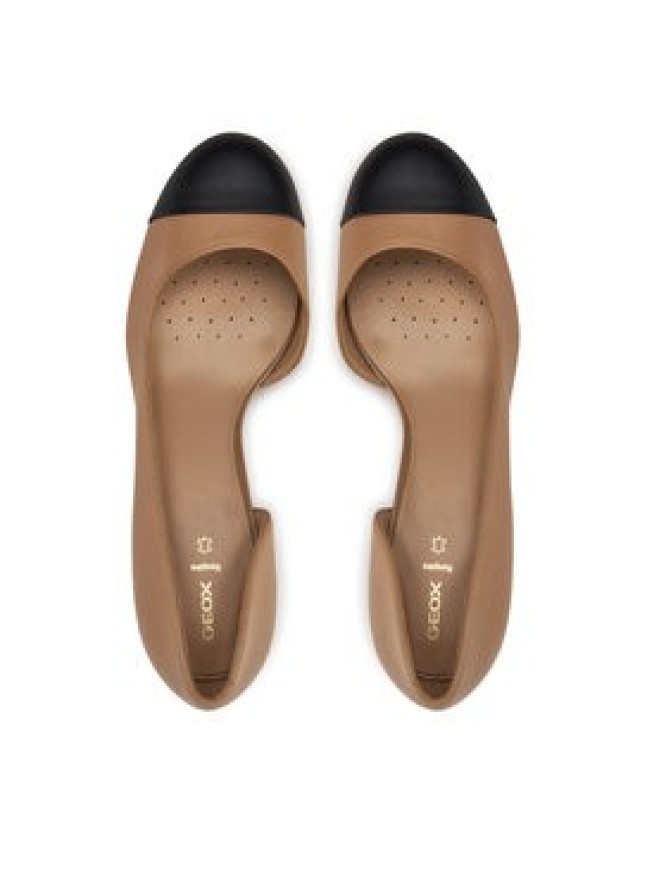 Geox Czółenka D Virnilisa 65 D55YYB 0TUBC C0015 Beżowy