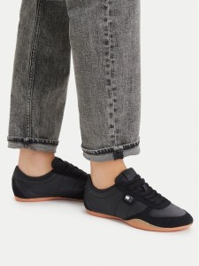Tommy Jeans Sneakersy Tj Ballet Sneaker EN0EN03059 Czarny