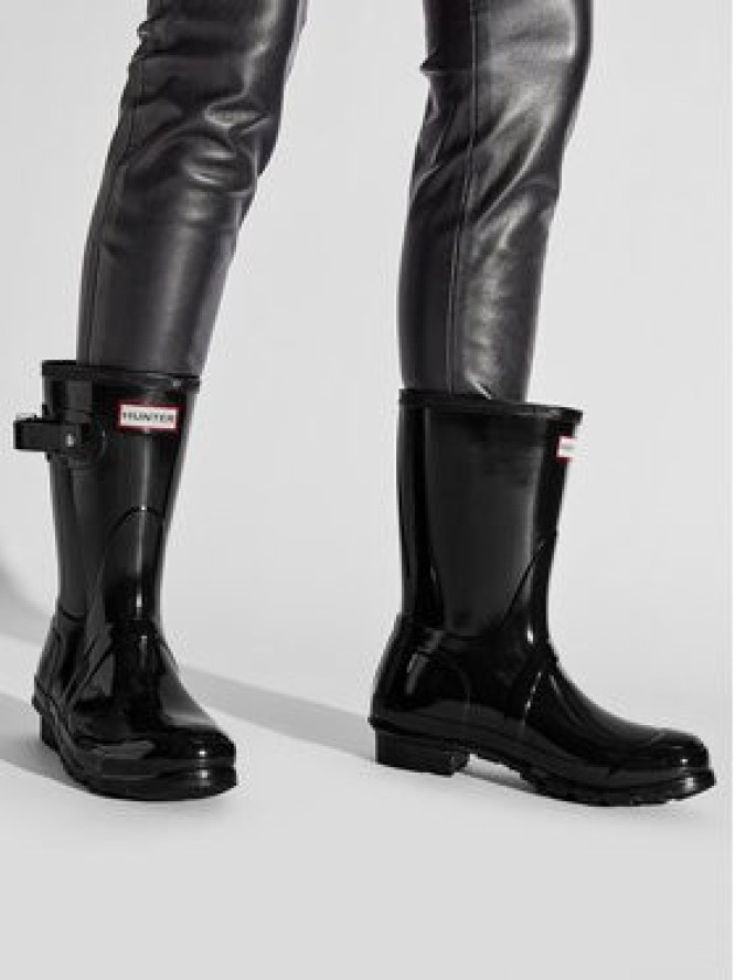 Hunter Kalosze Original Gloss Short WFS1000RGL Czarny