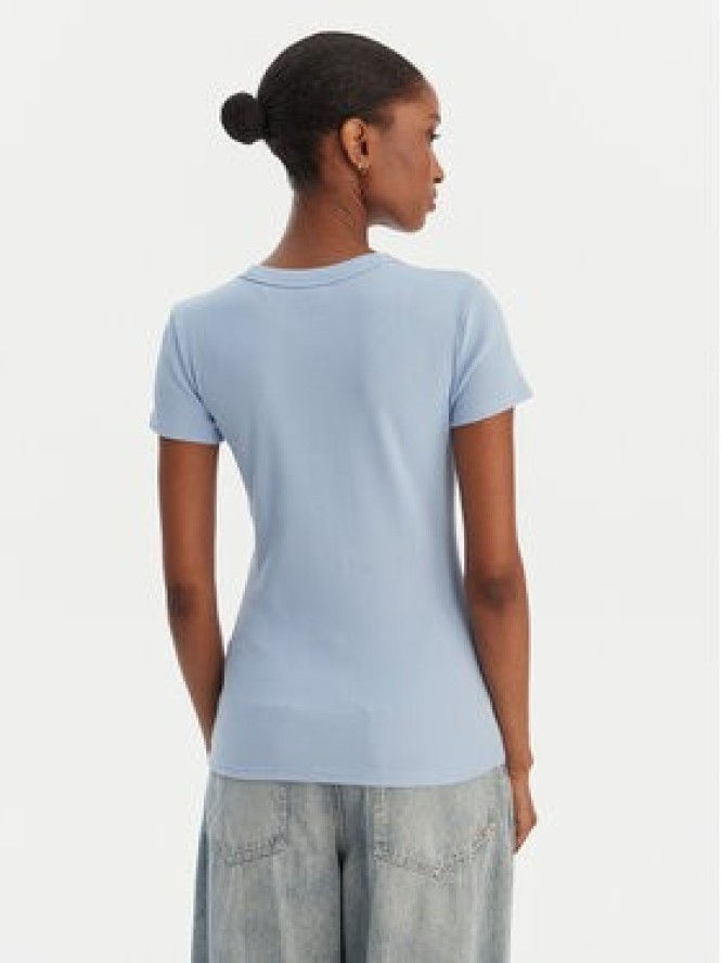 HUGO T-Shirt Easy 50523924 Błękitny Slim Fit