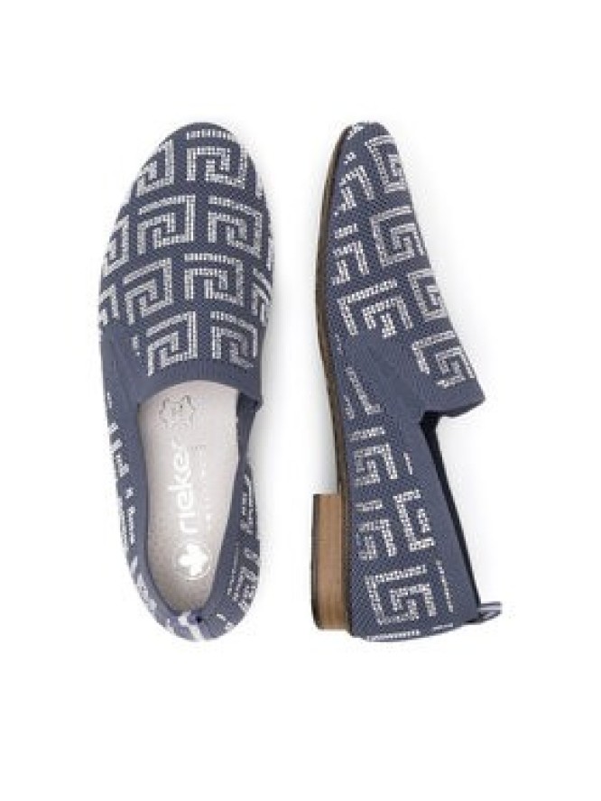 Rieker Lordsy 51953-12 Niebieski